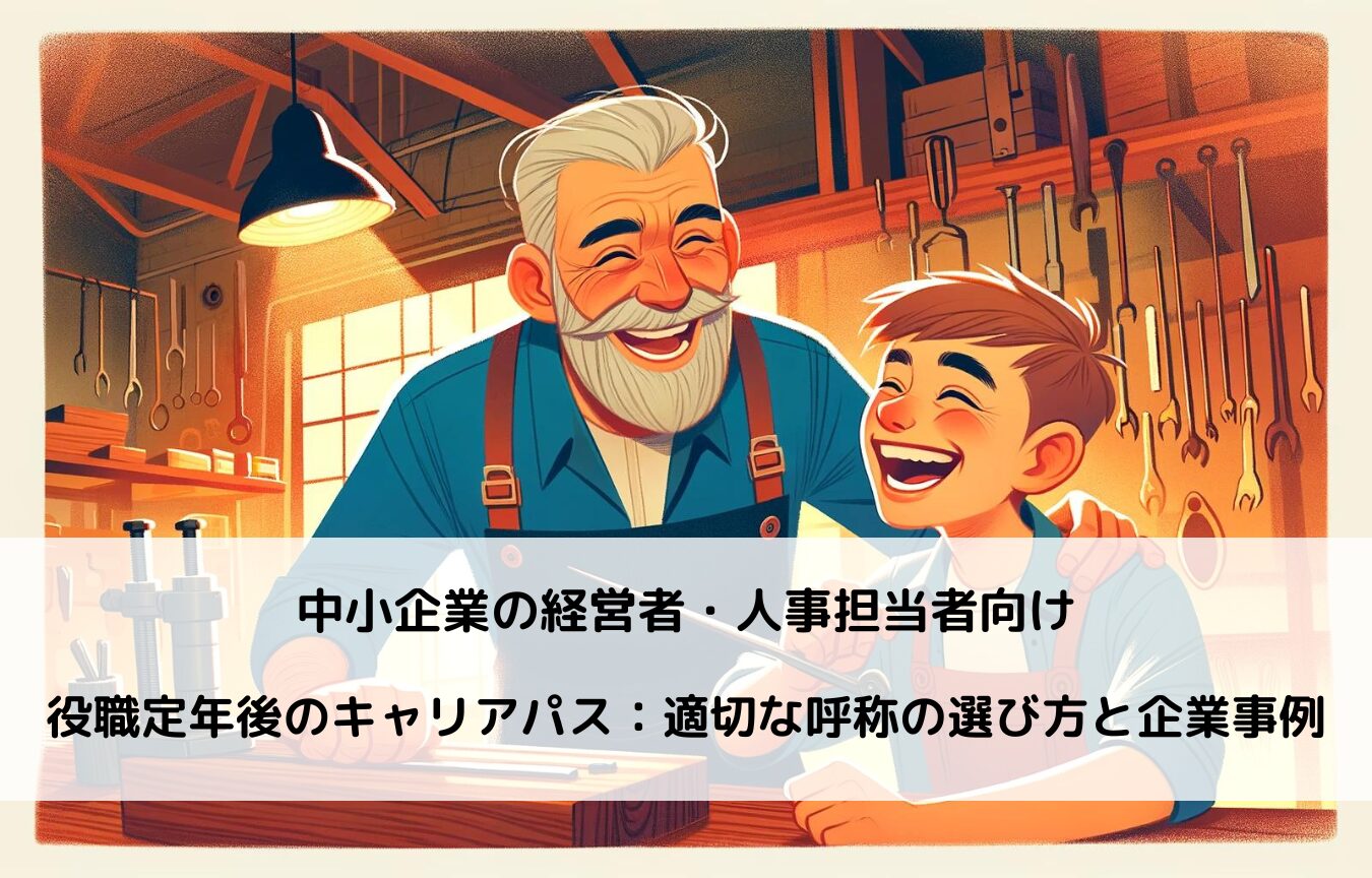 役職定年後のキャリアパス：適切な呼称の選び方と企業事例