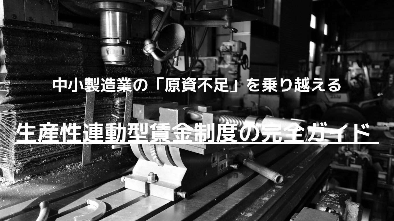 大企業の高水準賃上げが続く2026年、中小製造業が直面する原資不足による「防衛的ベア」の危険性を解説。利益を確保しながら優秀な若手を定着させる生産性連動型賃金制度への改定手順や、大手親会社との価格転嫁交渉の成功法を人事コンサルタントが徹底解説します。